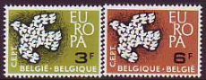 CEPT - Belgien 1961 **