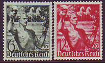 Deutsches Reich Mi.-Nr. 660/61 **