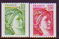 Frankreich Mi.-Nr. 2057/2058 ** C yw