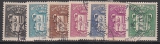 frz. Andorra - Mi.-Nr. 49/55 oo