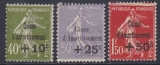 Frankreich Mi.-Nr. 264/66 *