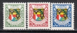 Liechtenstein-Mi.-Nr. 75/77 **