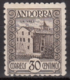 sp. Andorra Mi.-Nr. 21 B *