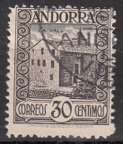 sp. Andorra Mi.-Nr. 21 A oo