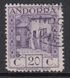 sp. Andorra Mi.-Nr. 19 A oo