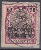 Dt. Kol. Marocco Mi.-Nr. 14 oo
