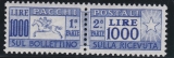 Italien Paketmarken Mi.-Nr. 81 **