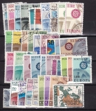 CEPT Jahrgang 1967 gestempelt