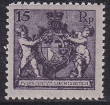 Liechtenstein Mi.-Nr. 52 B *