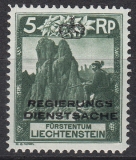 Liechtenstein Dienst Mi.-Nr. 1 B **