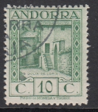 sp. Andorra Mi.-Nr. 17 A oo