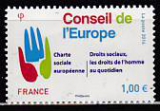 Frankreich-Europarat Mi.-Nr. 75 **