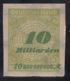 Deutsches Reich Mi.-Nr. 328 U **