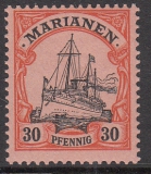 Dt. Kol. Marianen Mi.-Nr. 12 **