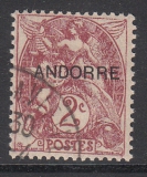 frz. Andorra - Mi.-Nr. 3 oo