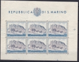 San Marino - Mi. Nr. 438 ** Kleinbogen