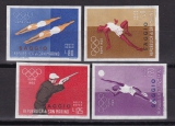 San Marino - Mi. Nr. 655/58 U gepr. **