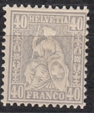 Schweiz Mi.-Nr. 34 a **