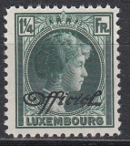 Luxemburg Dienst Mi.-Nr. 175 **