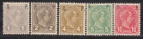 Luxemburg Dienst Mi.-Nr. 57/61 **