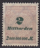 Deutsches Reich Mi.-Nr. 326 A W **