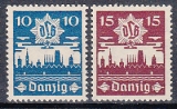 Danzig Mi.-Nr. 267/68 **