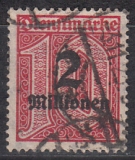 Deutsches Reich Dienst Mi.-Nr. 97 oo gepr. INFLA