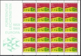 CEPT - Liechtenstein 1969 ** Kleinbogen