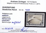 Deutsches Reich Mi.-Nr. 458 * Befund