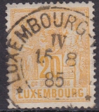 Luxemburg Mi.-Nr. 51 B oo