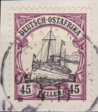 Dt. Kol. Ostafrika Mi.-Nr. 28 a oo