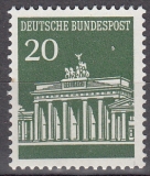 Bund Mi.-Nr. 507 w R **