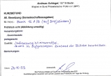Alli.Bes. Mi.-Nr. Block 12 A/B SST Kurzbefund