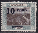 Saar Mi.-Nr. 72 *