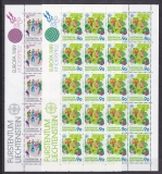 Liechtenstein Kleinbogen Mi.-Nr. 960/61 **