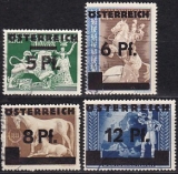 Österreich Mi.-Nr. 664/67 oo