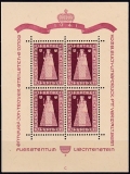 Liechtenstein Kleinbogen Mi.-Nr. 197 **