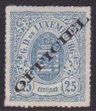 Luxemburg Dienst Mi.-Nr. 6 I a * gepr. FSPL