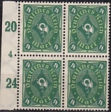 Deutsches Reich Mi.-Nr. 193 ** Viererblock