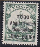 Togo - Britische Besetzung Mi.-Nr. 15 II **