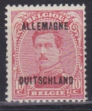 Belgische Militärpost im Rheinland Mi.-Nr. 4 *