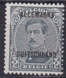 Belgische Militärpost im Rheinland Mi.-Nr. 15 *