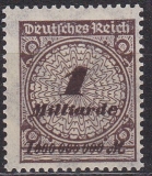 Deutsches Reich Mi.-Nr. 325 A W a **