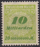Deutsches Reich Mi.-Nr. 328 A W **