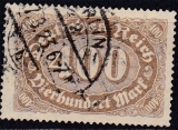 Deutsches Reich Mi.-Nr. 222 d oo gepr. INFLA