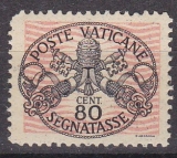 Vatikan Portomarken Mi.-Nr. 9 x II **