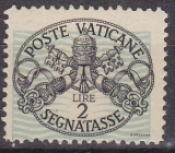Vatikan Portomarken Mi.-Nr. 11 x II **