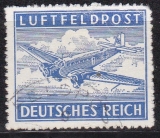 Deutsches Reich Feldpost Mi.-Nr. 1 B oo