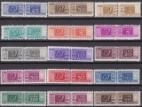 Italien Paketmarken - Mi.-Nr. 66/80 **