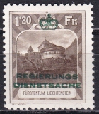Liechtenstein Dienst Mi.-Nr. 8 A **